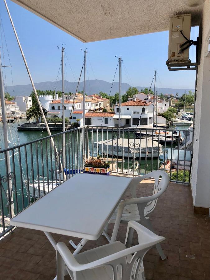 Appartement 80 M2,Port Rhodes D-2 Chambres, Terrasse Panoramique, Vue Sur Le Canal Principal D'Емпуриабрава Екстериор снимка