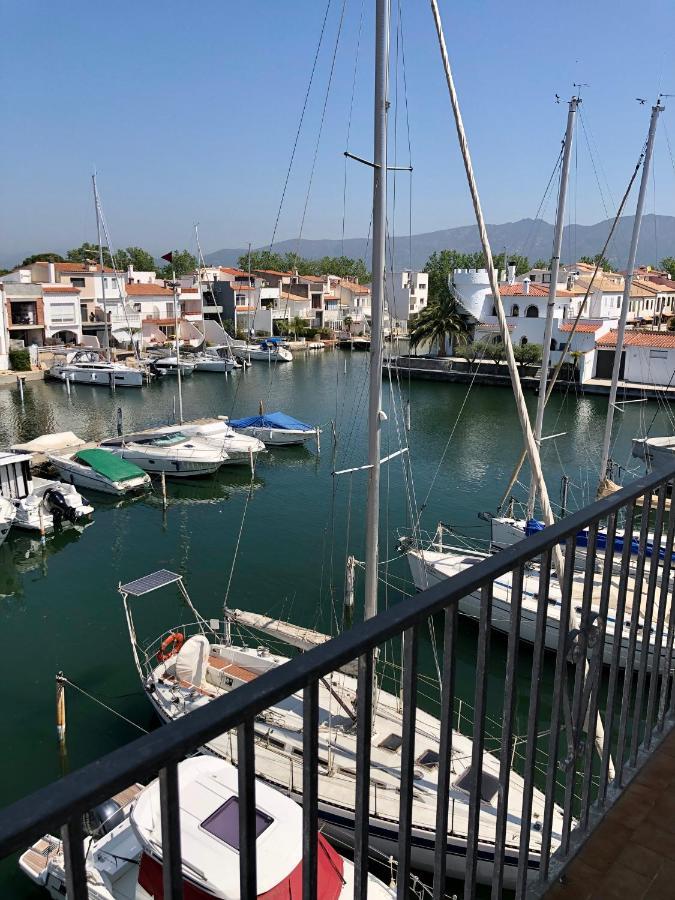 Appartement 80 M2,Port Rhodes D-2 Chambres, Terrasse Panoramique, Vue Sur Le Canal Principal D'Емпуриабрава Екстериор снимка